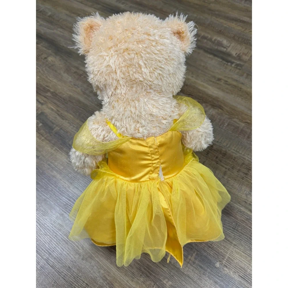 Build-A-Bear Disney Princess Belle Yellow Dress Beauty and the Beast Dress only